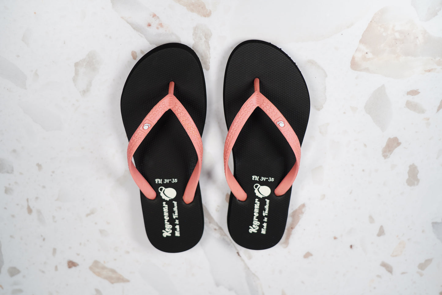 Pink with black